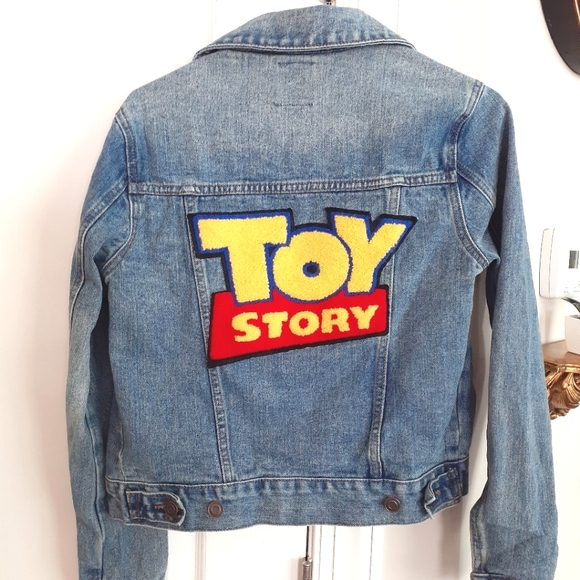 Women's Forever 21 Disney Pixar Toy Story Jean Jacket Size Small Adorable - Picture 5 of 7